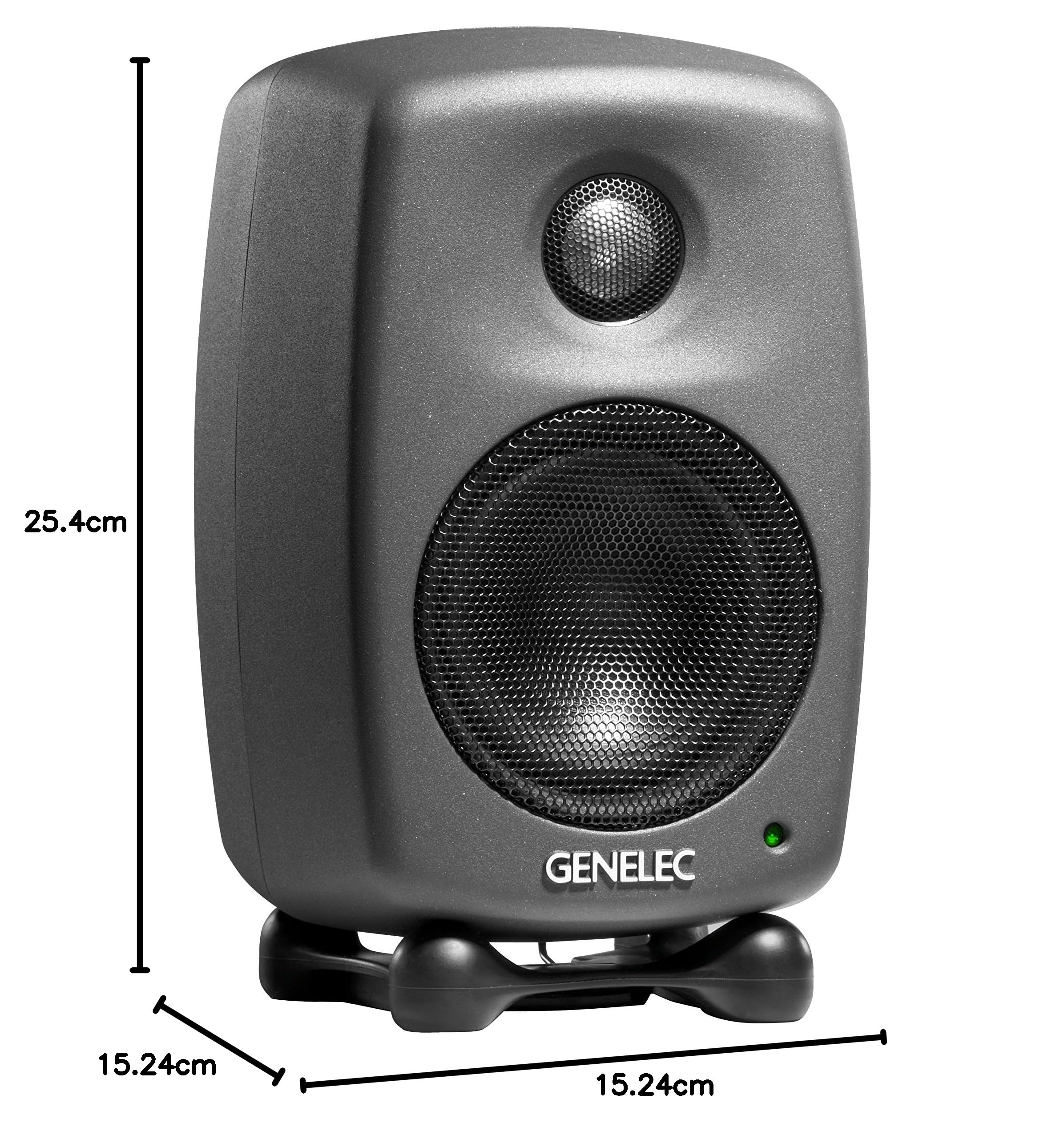 Amazon | 3インチウーファー（各）を搭載したGenelec 8010バイアンプ