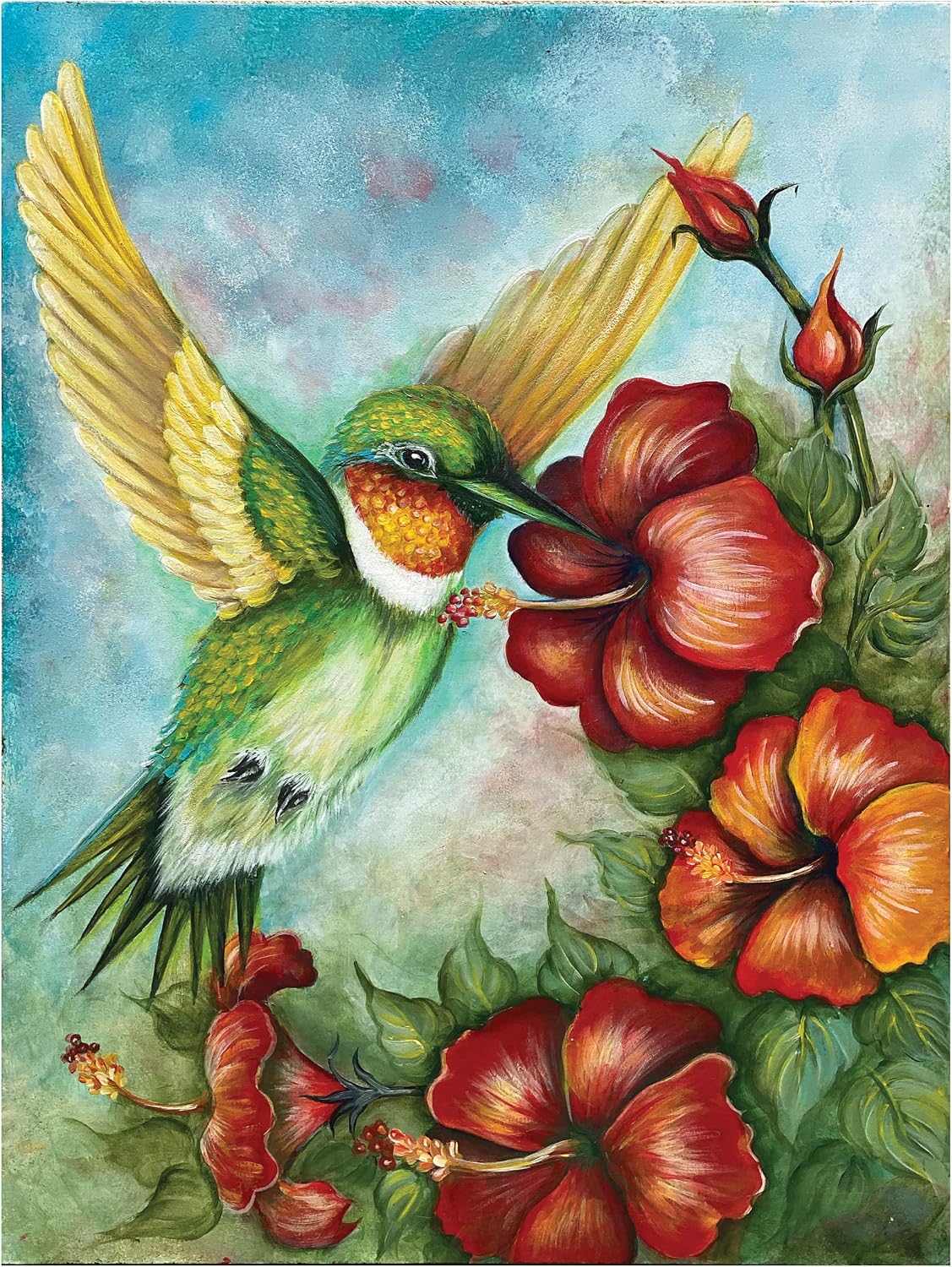 Amazon.com: Dotologie 5D Hummingbird Diamond Painting Kit for Adults