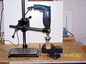 WABECO Bohrständer Fräsständer BF1240 vertikal/horizontal Säule 500 ...