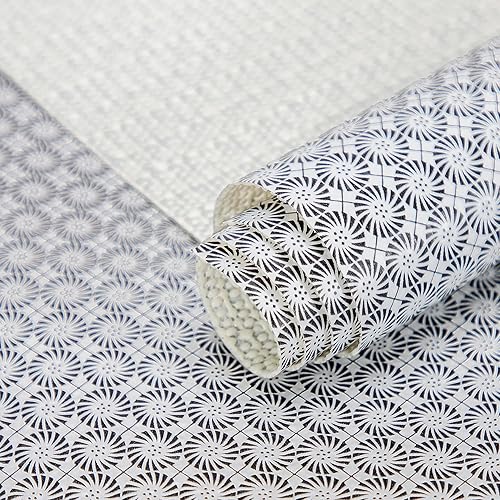 RAY STAR Revestimiento de estante de 12 x 120 pulgadas para armarios de cocina, forro de gabinete no adhesivo lavable, forro de cajón de PVC para