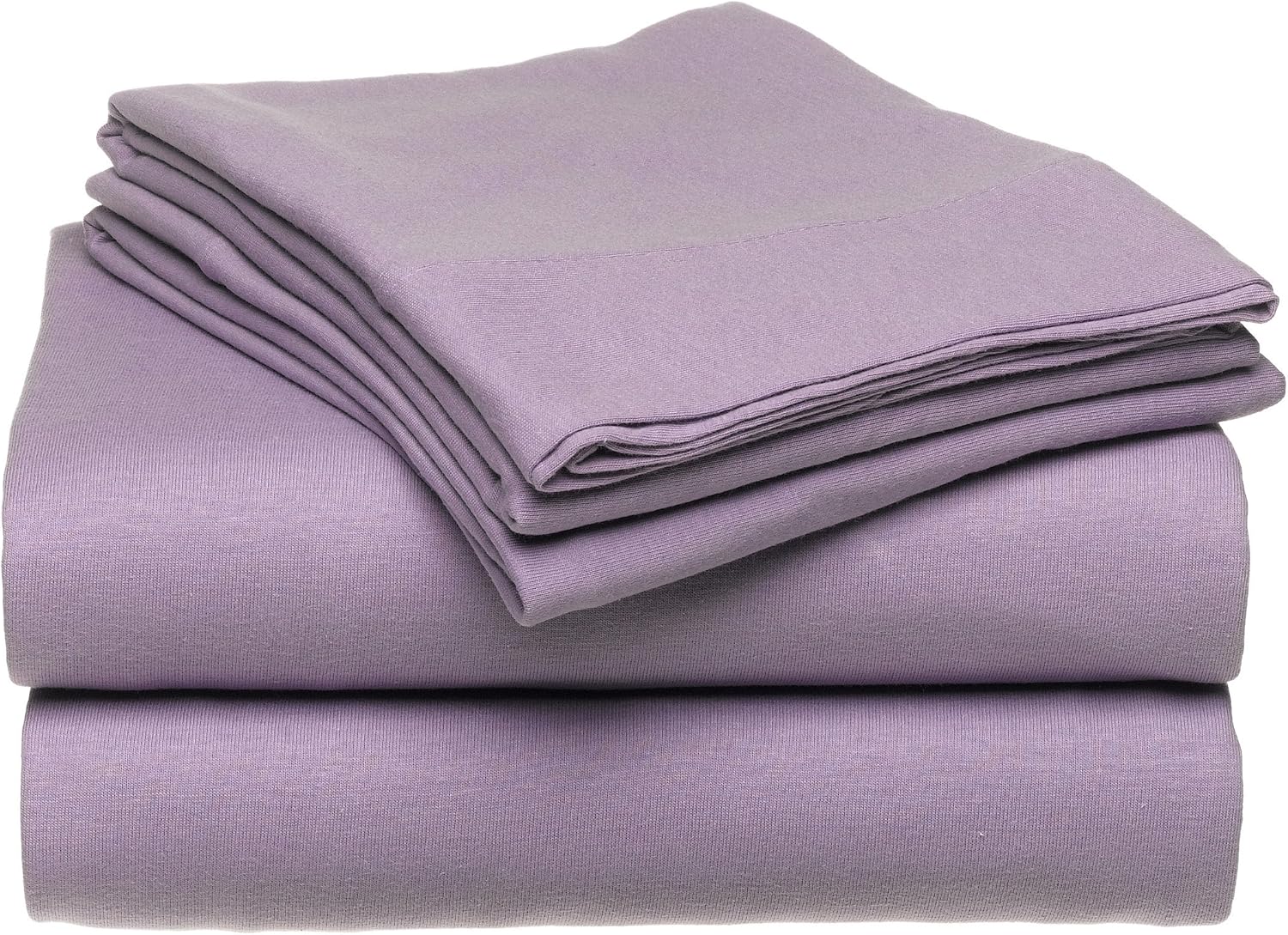 Royal Heritage Home Deluxe 150 Gram Combed Cotton Jersey Knit Queen Sheet Set