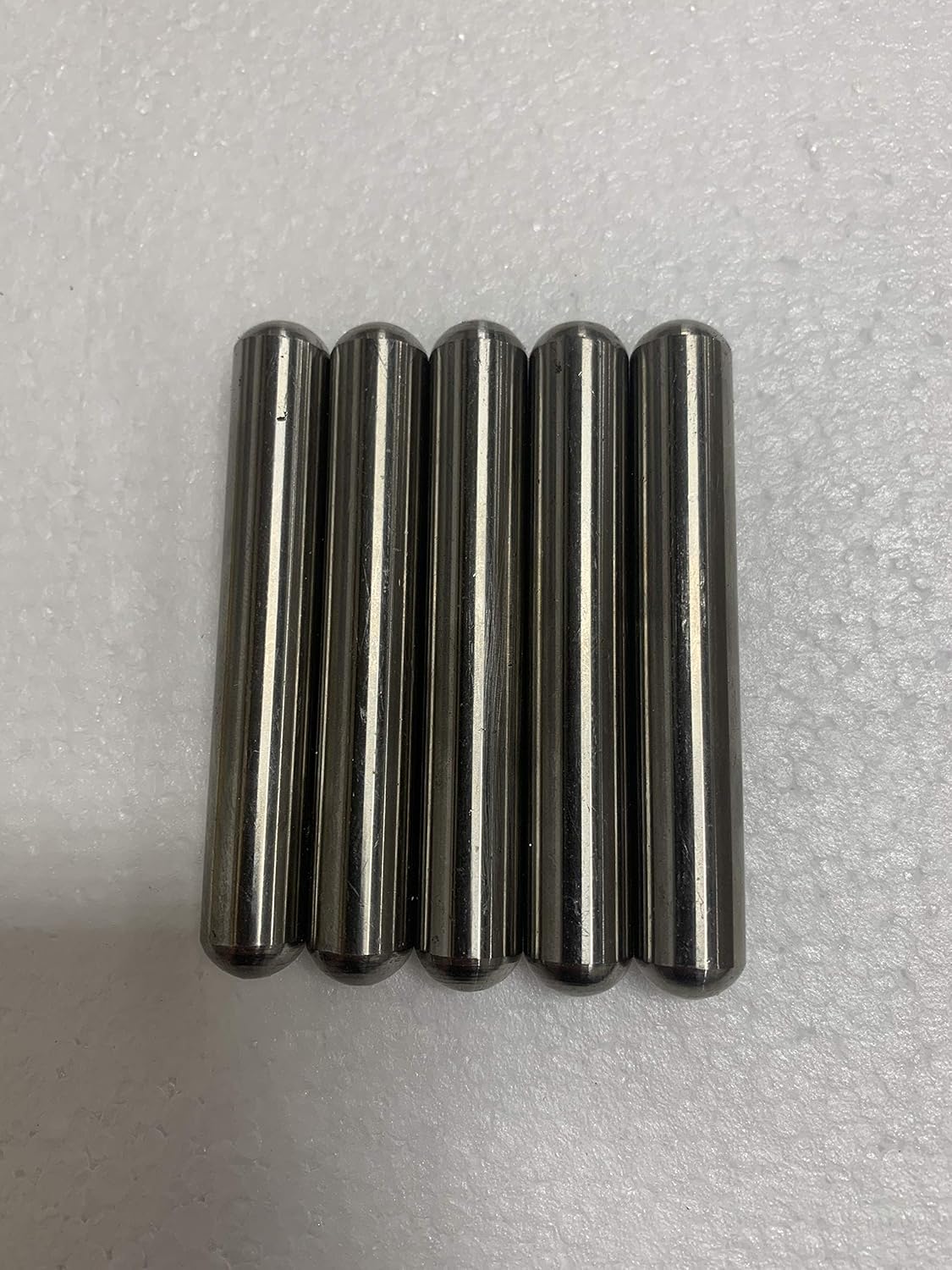 Cast Alnico 5 Cow Magnet, 1/2" Diameter x 3" Long, Ground Finish on The Diameter. 5- Pack