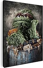 Artmazing Designer Oscar Picture Colourful S-Art Pictures Designer Oscar Pictures Modern Cool Wall Pictures Living Room Wall Picture Designer Oscar Decoration XXL Picture Canvas XXL Colourful Poster