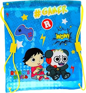 Ryan's World Trainer Bag for boys | Back to School | Ryans Toy Review | Drawstring Bags for Children | Boys Gifts | Gifts for Girls | Stationary Supplies | Cool things | beach bag | Ryans World Toys