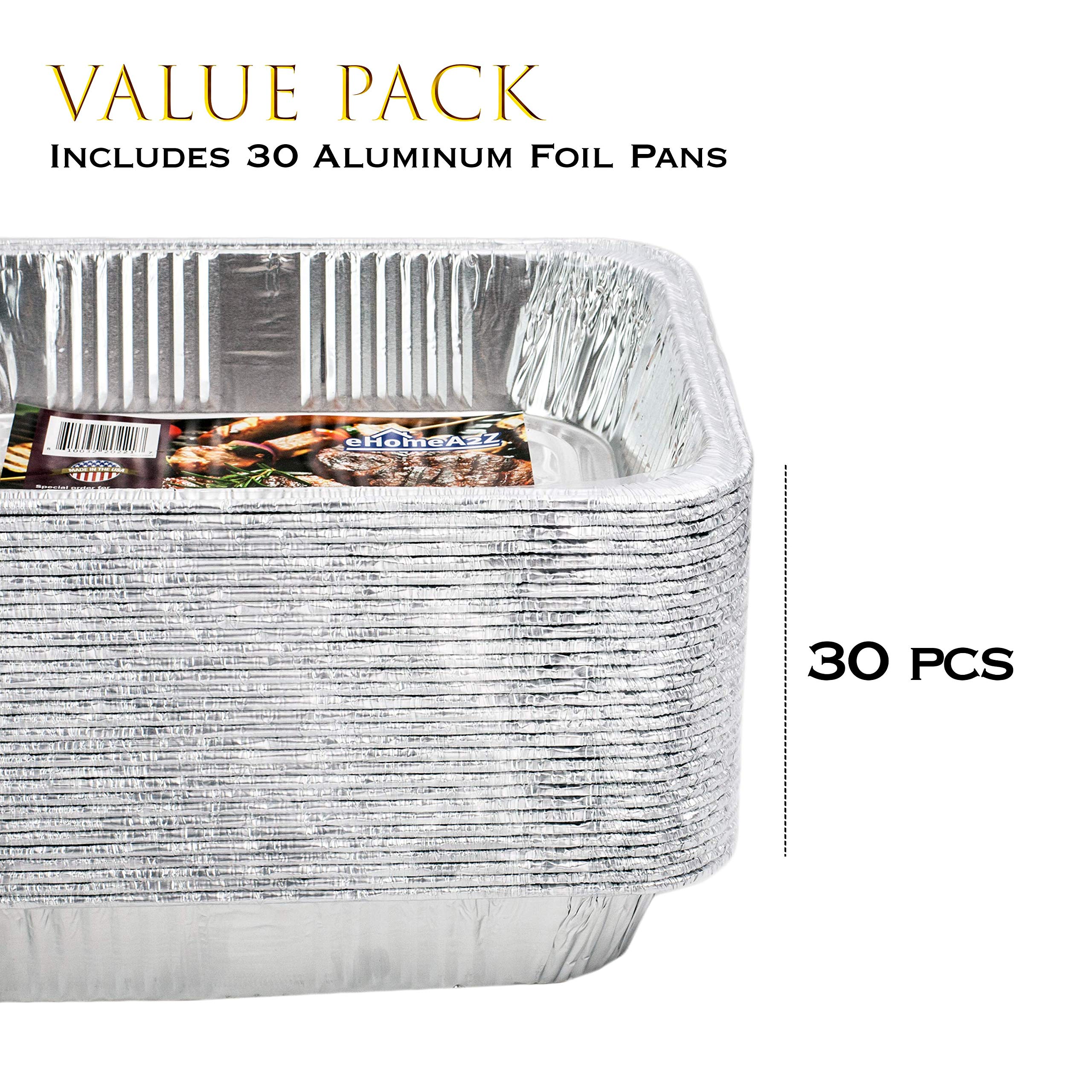 Aluminum Pans 9x13 - 30 Pack -2