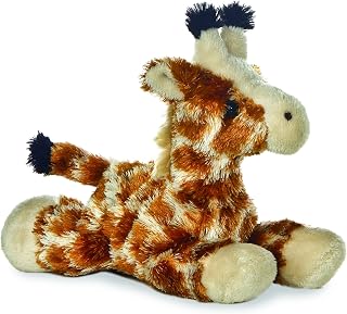 Aurora® Adorable Mini Flopsie™ Gigi™ Stuffed Animal - Playful Ease - Timeless Companions - Brown 8 Inches