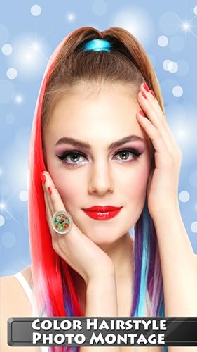 Color Hairstyle Photo Montage