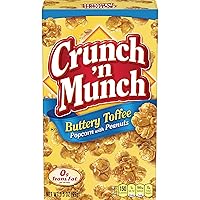 Vista 1 de CRUNCH 'N MUNCH Palomitas de maíz de caramelo con maní, 3.5 onzas (paquete de 12)