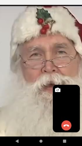 Uma ligação do Papai Noel: Magia de vídeo, voz e bate-papo