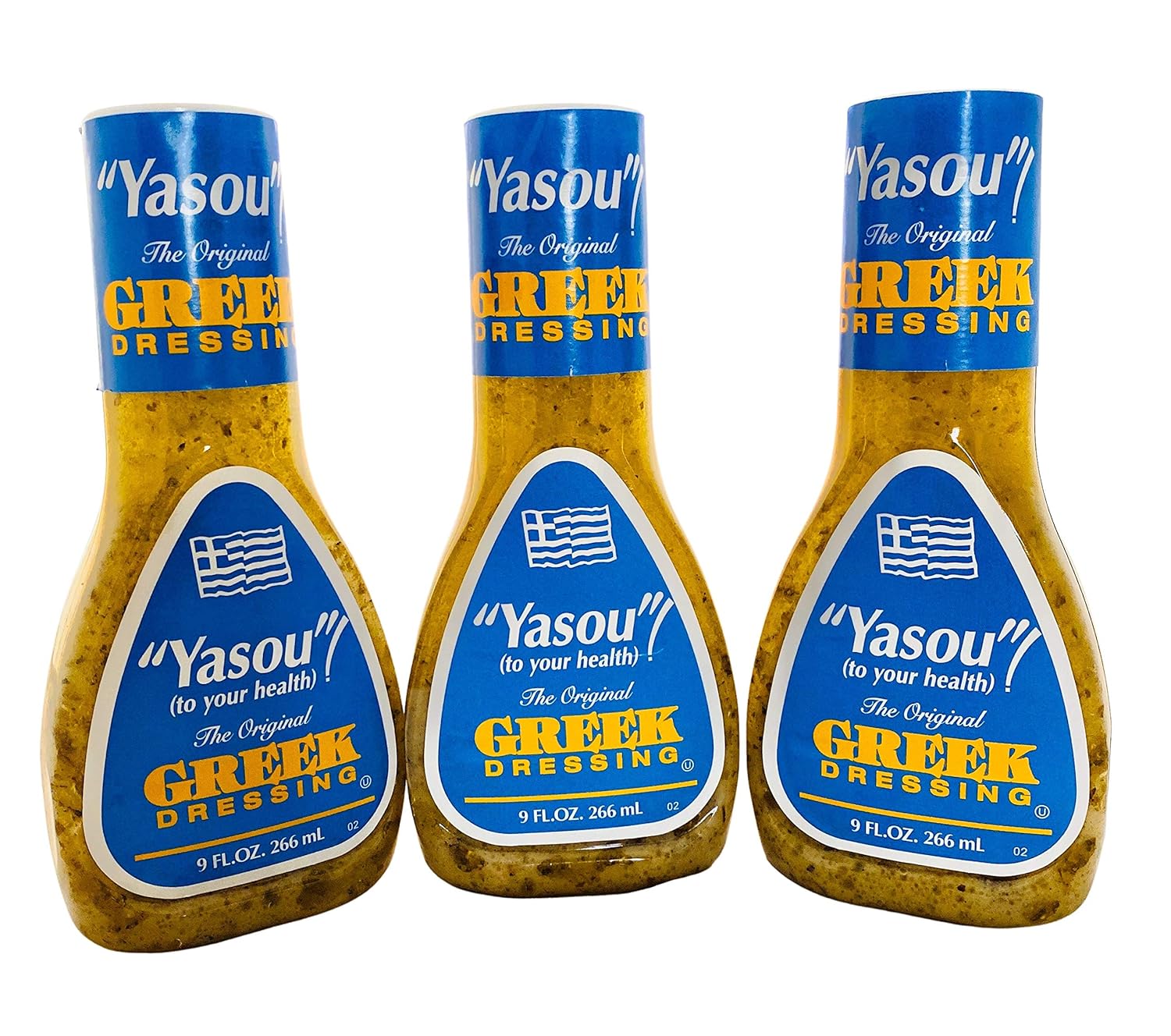 Generic Greek Salad dressing & Marinade:The Original Greek Dressing 3 pack (Three 9 Fluid Oz Bottles) 9 Fl Oz (Pack of 3)