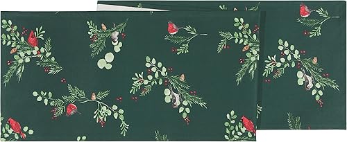 Miniatura 10 de Now Designs Camino de mesa impreso, 13 pulgadas de ancho x 72 pulgadas de largo, cascanueces