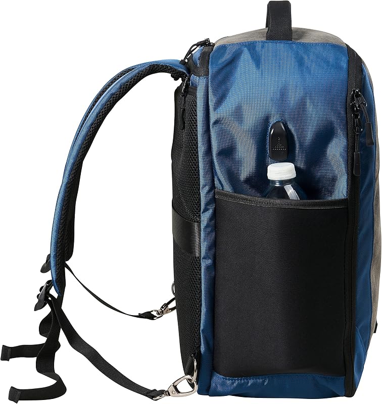 Cabin Max Manhattan Kézipoggyász Hátizsák 40x20x25cm USB Porttal - Ryanair, Wizzair, Easyjet Kompatibilis Utazótáska 20L Kék