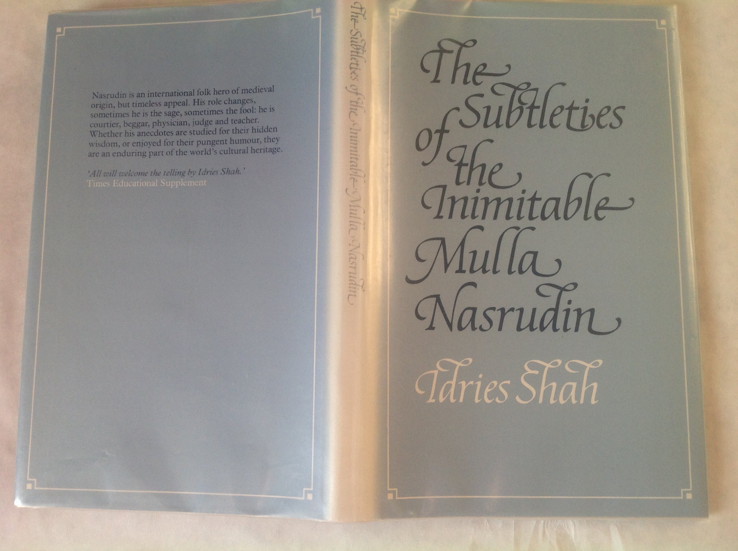 Buy The Subtleties of the Inimitable Mulla Nasrudin — BookShops.in