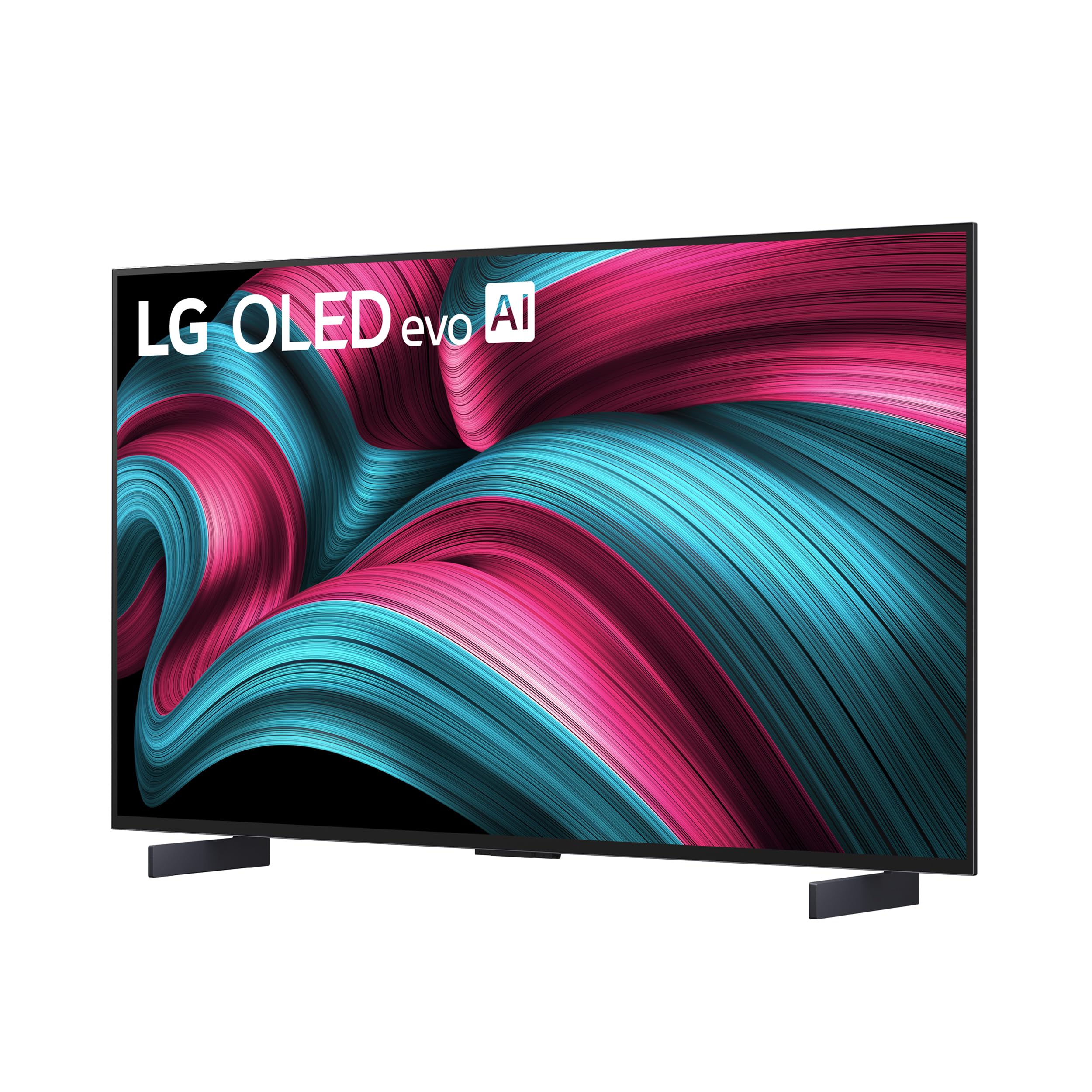 LG OLED evo AI 42 Pollici, Serie C5 2025 Smart TV 4K - OLED42C54LA | Processore ?9 Gen8, WebOS con AI, Dolby Vision e Atmos, Gaming VRR e G-Sync 4K@144Hz, 4 HDMI 2.1, Alexa