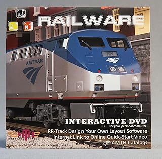 MTH RAILWARE Interactive DVD Track Layout Design Software 2017
