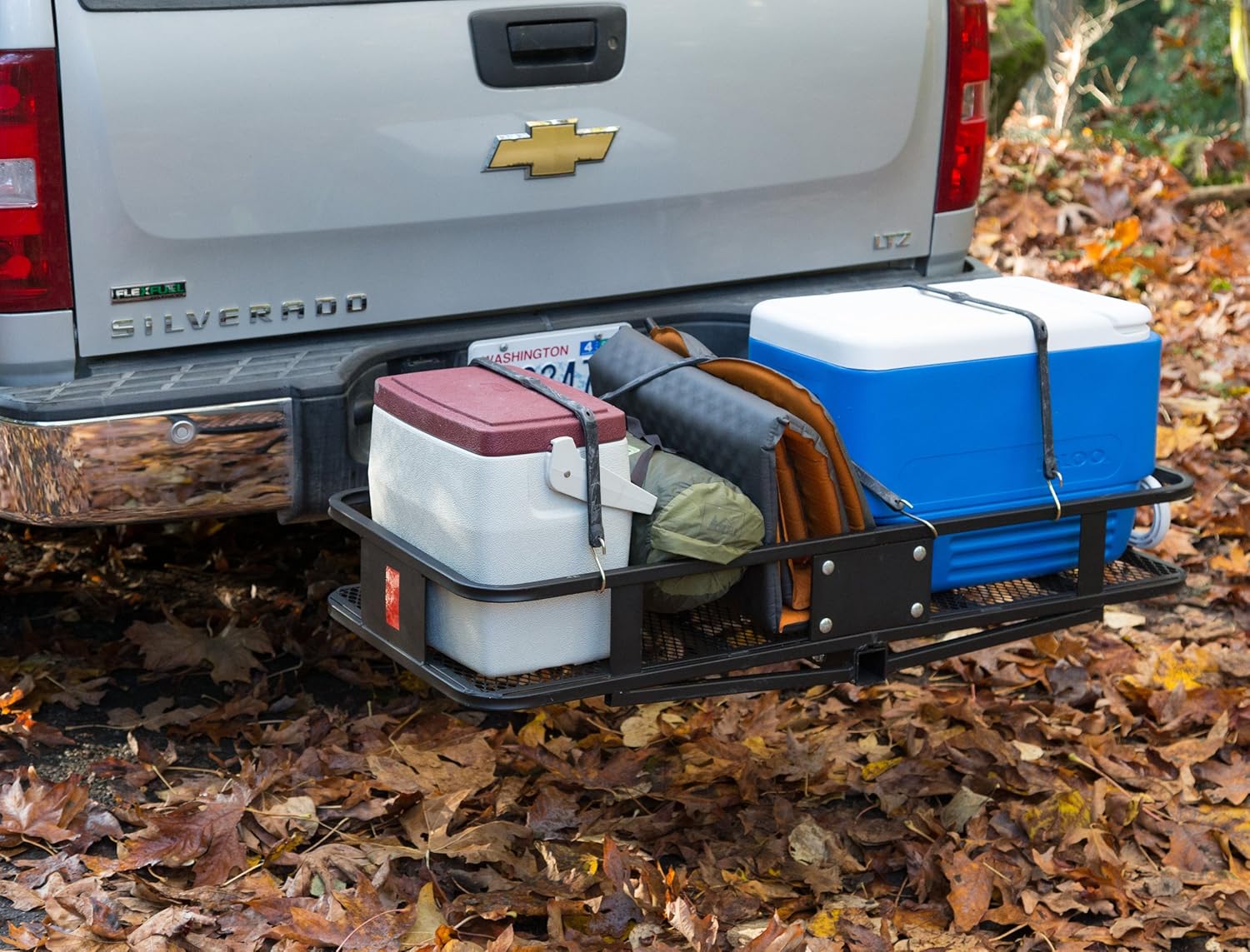 Heininger HitchMate CargoLoad Mounted Cargo Carrier 2" Receiver, Black, Large