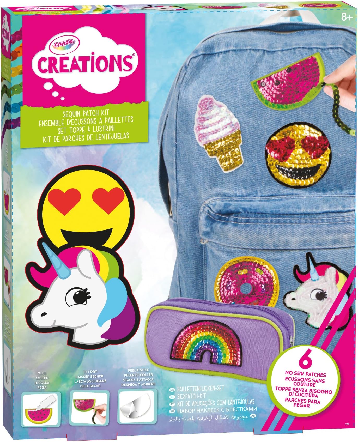 CrayolaCreations Sequin Patch Kit