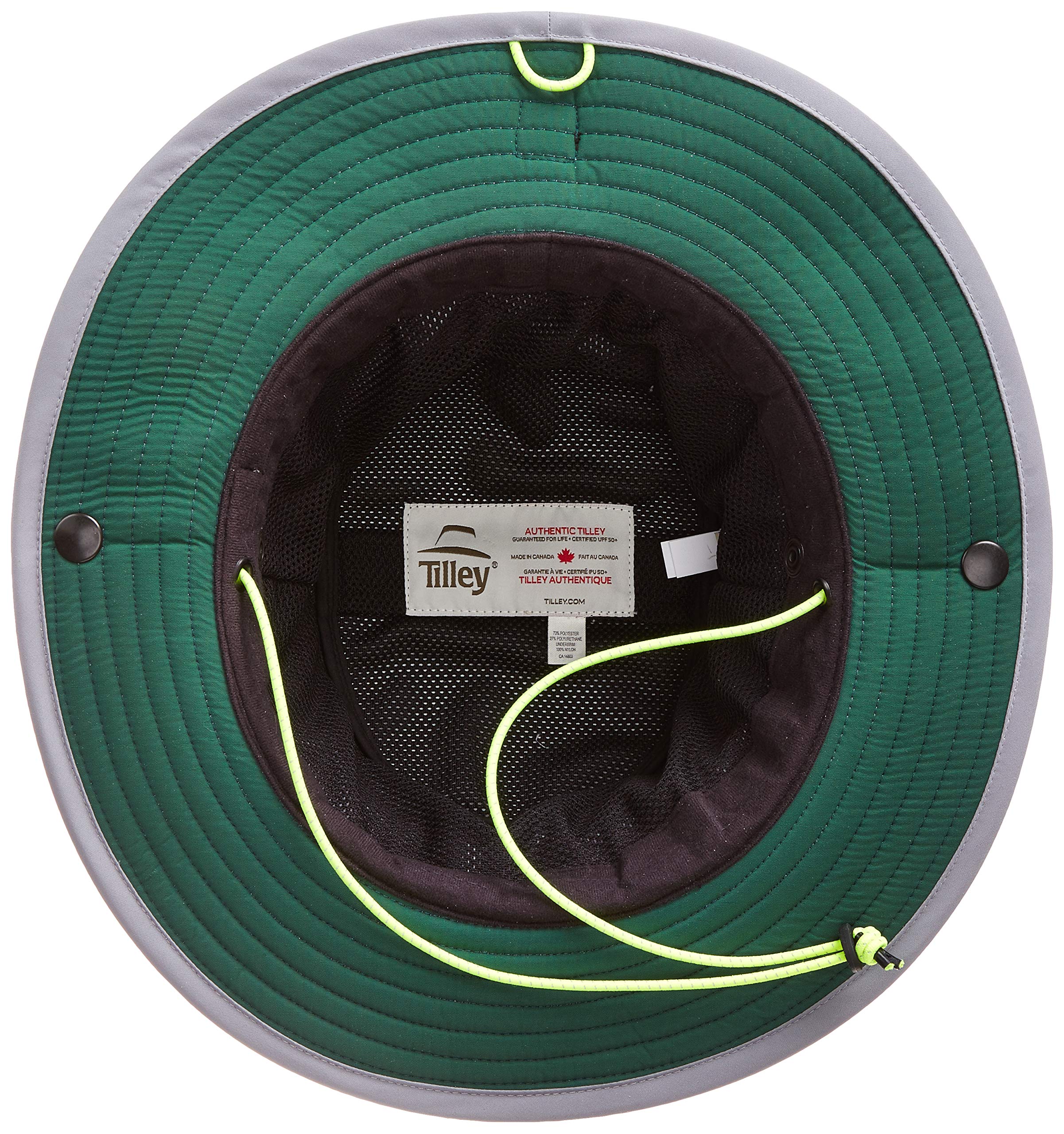 Tilley Mens Womens TWS1 Broad Brim Sun Protection Paddler's Hat Grey