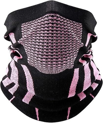 Miniatura 15 de WTACTFUL Calentador de Cuello de Invierno Polaina a Prueba de Viento Máscara Facial Pasamontañas Bandana para Esquí Snowboard