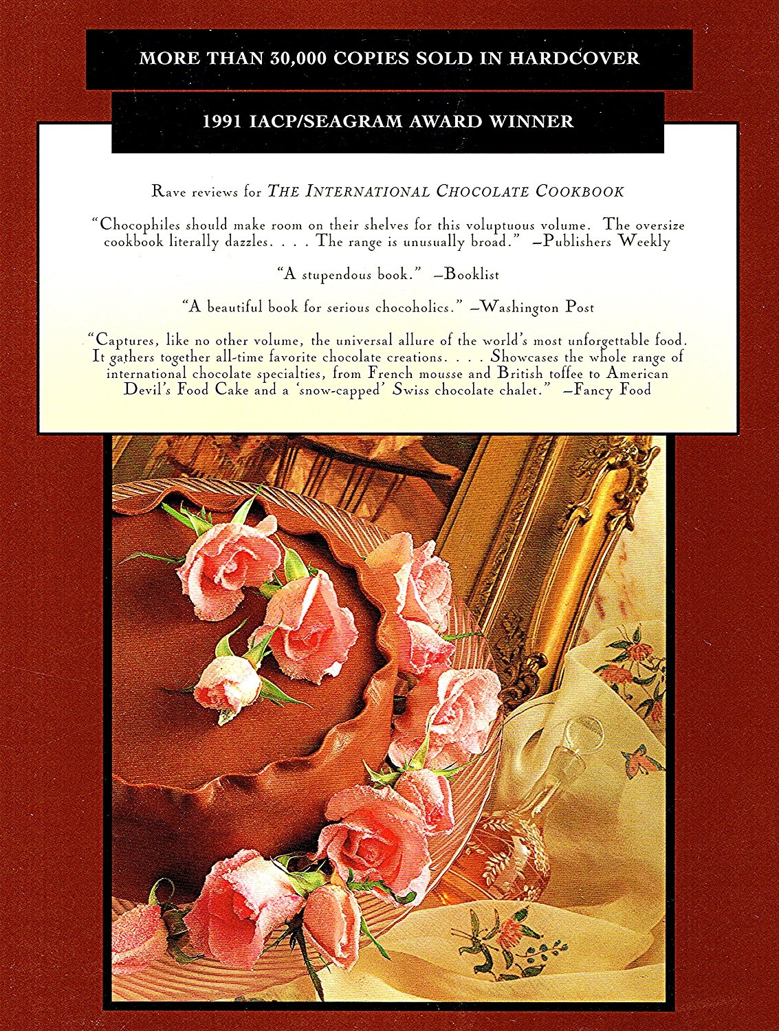 INTERNATIONAL CHOCOLATE COOK BOOK ING