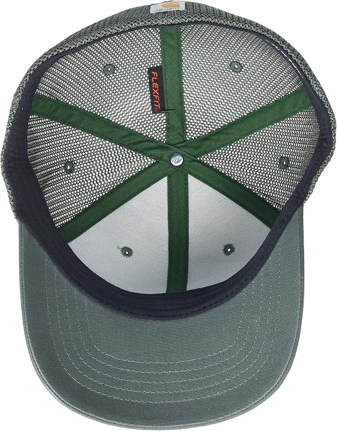 Rugged Flex Fitted Canvas Mesh-Back 