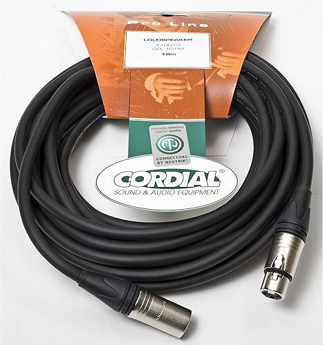 CPL peak Lautsprecherkabel XLR 10m : DJ- und VJ-Equipment
