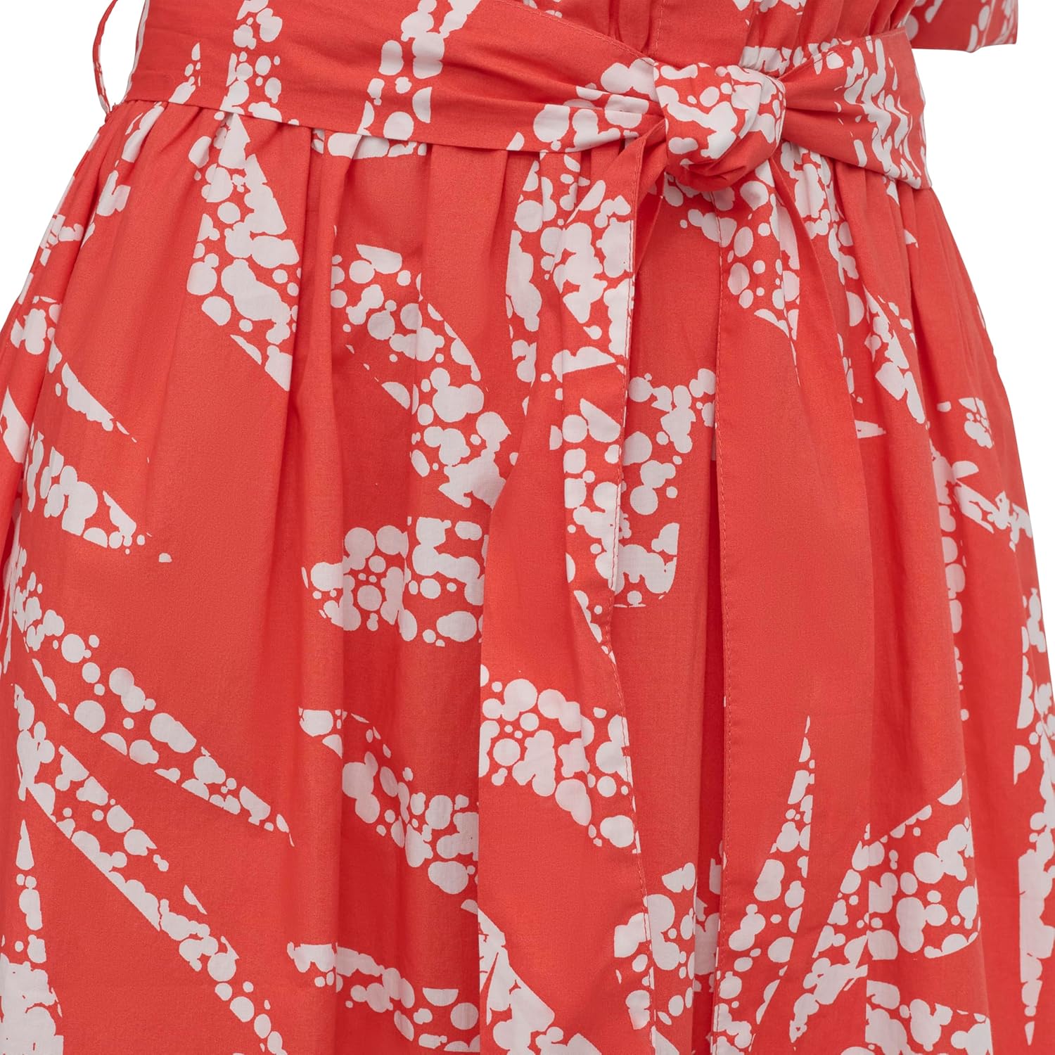 DKNY Womens Short Sleeve Cotton Poplin Collared Midi Shirtdress - Image 6