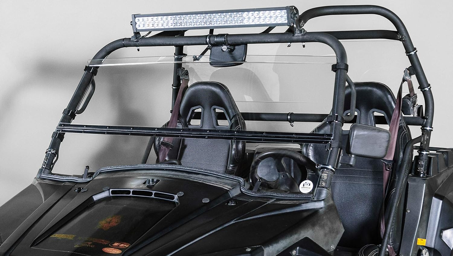 Compatible with Odes Raider/Ravager Full Tilting UTV Windshield 3/16" - Made in The USA!.
