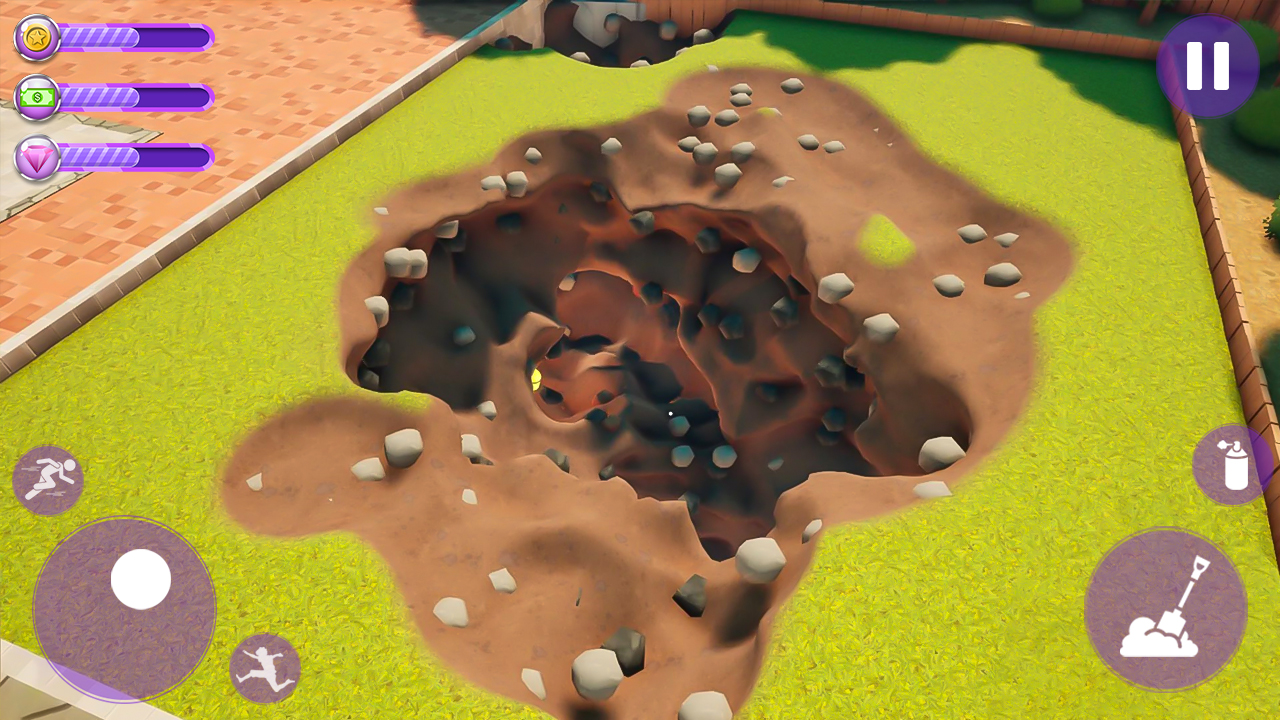 Digging A Hole Simulator 3D: Dig A Deep Black Hole Games 2025 - App on ...