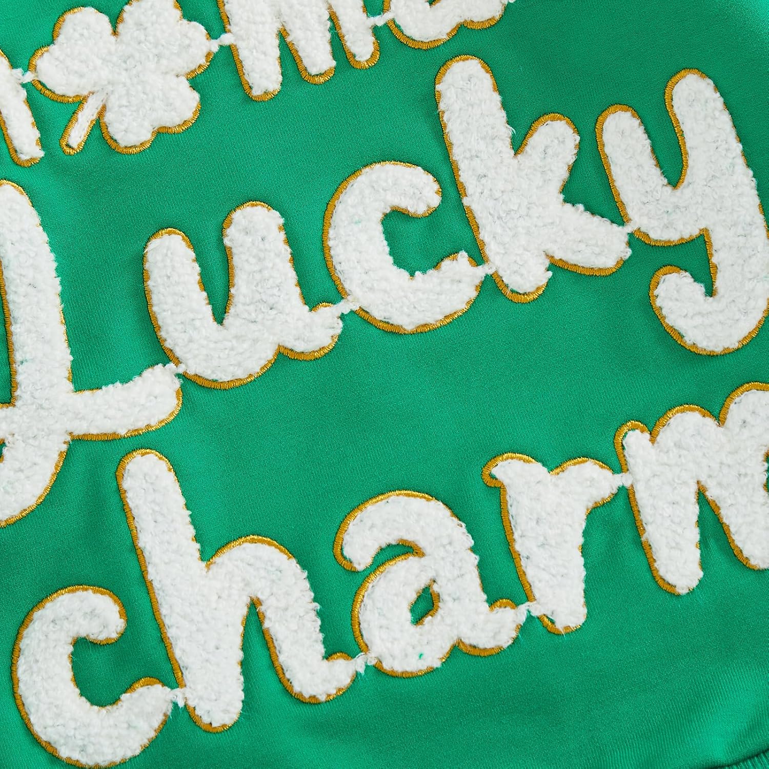 Toddler Baby Girl St Patricks Day Outfit Little Girl Clothes Skirt Set Lucky Charm Sweatshirt Clover Tutu Dress - Image 8