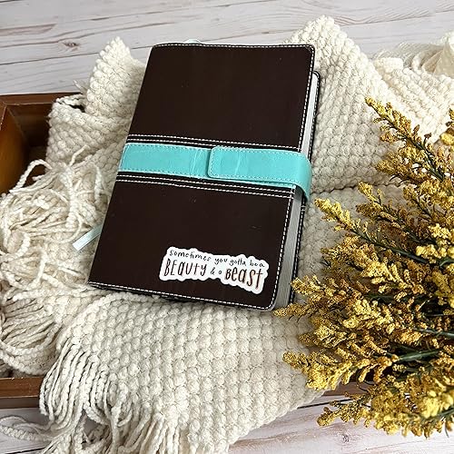 Miniatura 7 de swaygirls - Adhesivo de la bella y la bestia  Calcomanías inspiradoras y alentadoras de salud mental  Calcomanías de vinilo impermeables para