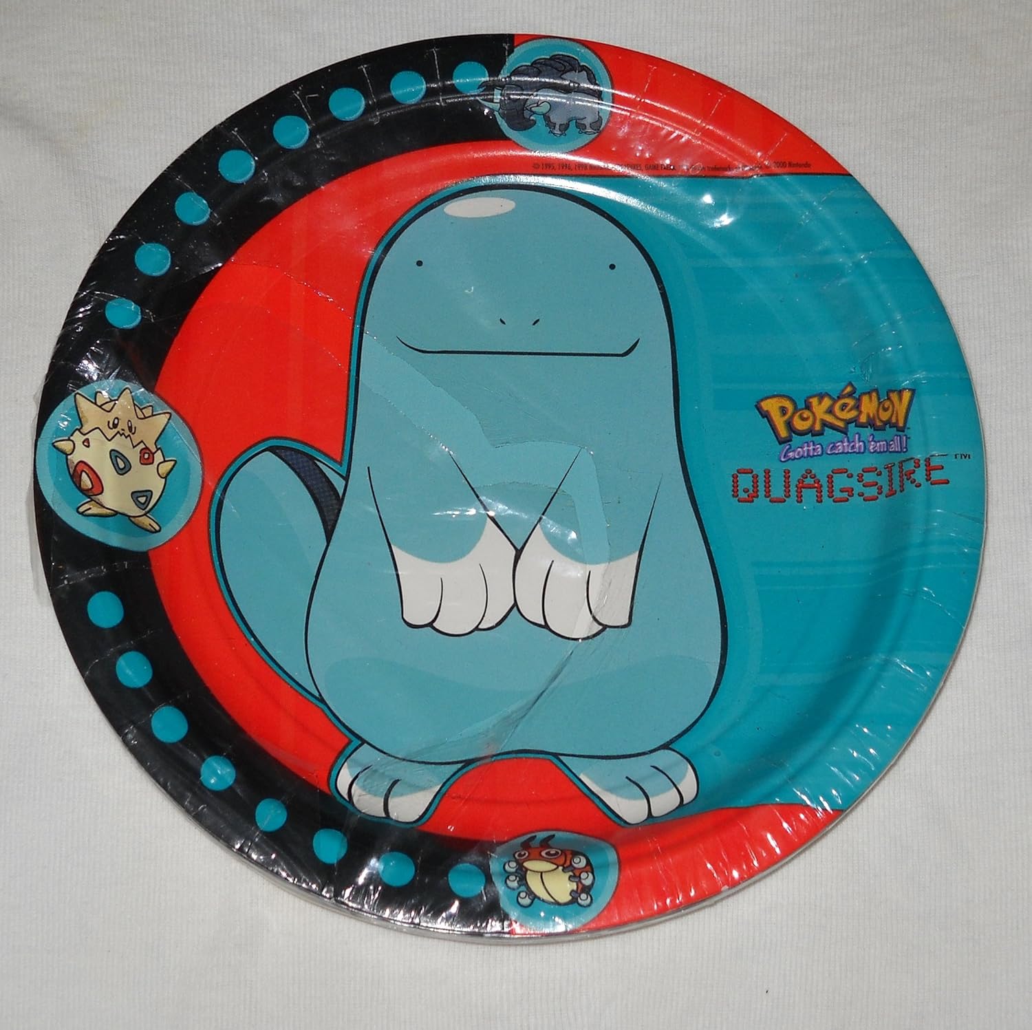 Pokémon Dessert Party Plates (Quagsire) - 8 PK