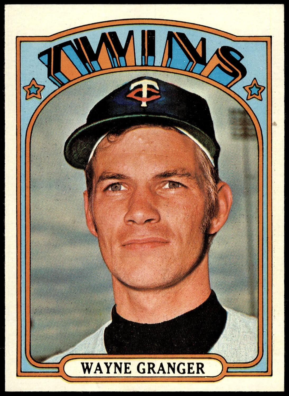 1972 Topps #545 Wayne Granger Minnesota Twins (Baseball Card) NM Twins