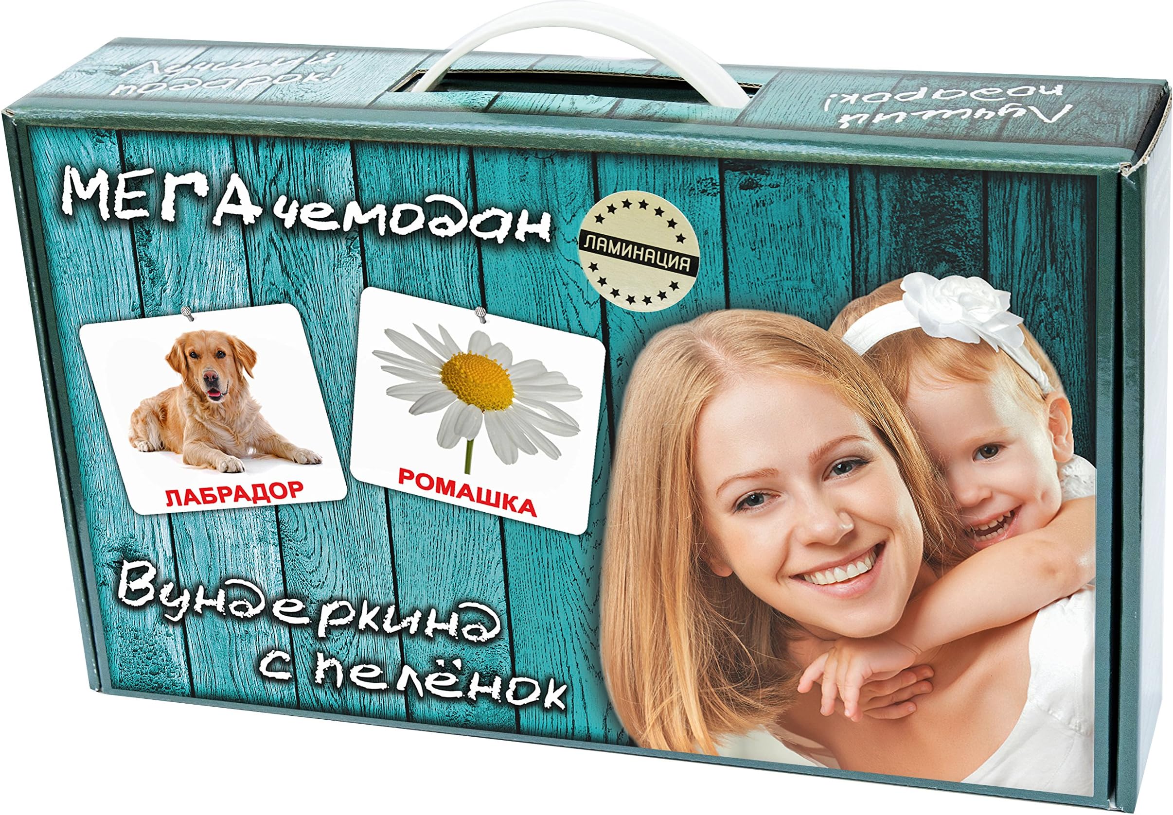 Wunderkind s pelenok МЕГАЧЕМОДАН (23 Набора Ламинированных Карточек с Фактами). Целый чемодан развивалок от Вундеркинд с пеленок. Развивающие игры. Megabox (23 Sets of Russian Flash Cards with Facts)