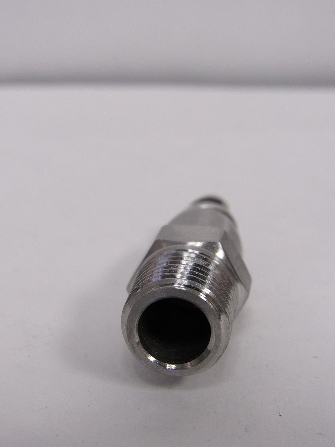 1/4" NPT 316 Stainless Steel Industrial Spiral Spray Nozzle, 120° Spray Angle, Low Flow, High-Pressure & High-Temperature Resistance, Clog-Resistant Performance for Harsh Environments