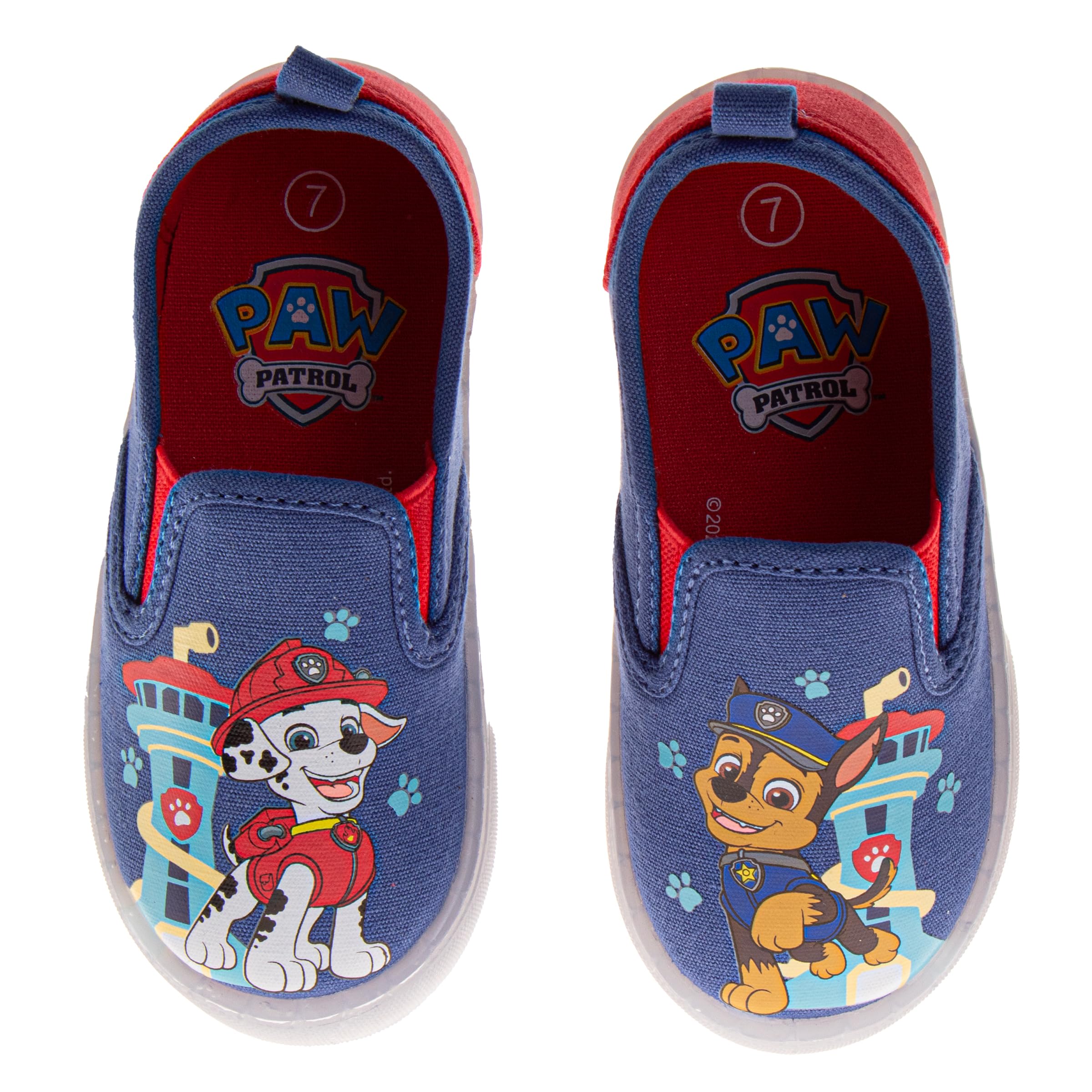 Zapatos LED iluminados para niño, diseño de Paw Patrol Sonic Spidey Lowtop