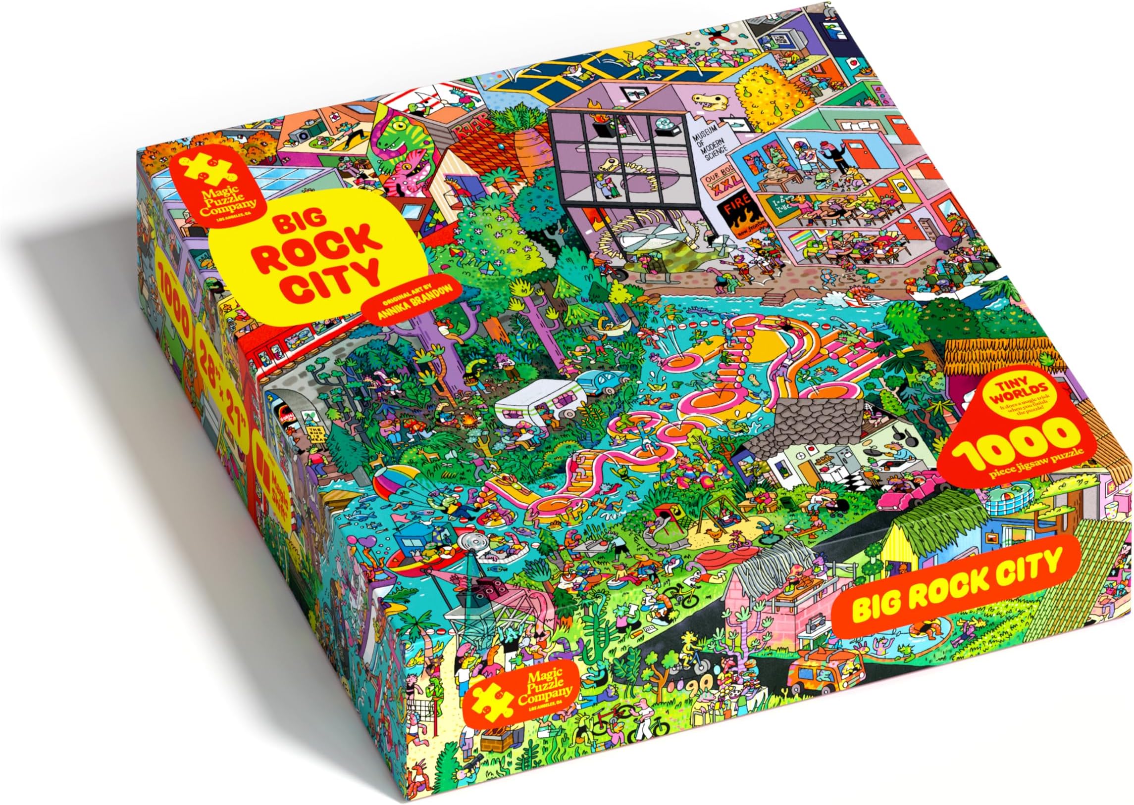 The Magic Puzzle Company Series 4 Big Rock City 1000 Piece Jigsaw Puzzle