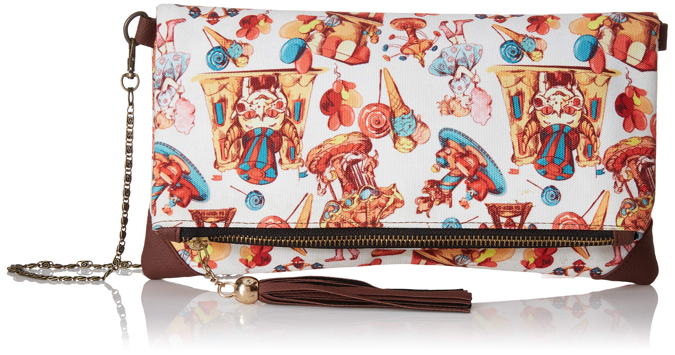 Bandbox Women's Clutch (Multicolour)