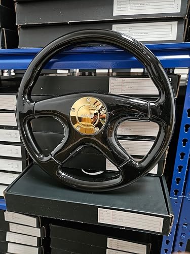 Miniatura 2 de Raptor Volante de madera negra de 15" (dorado)