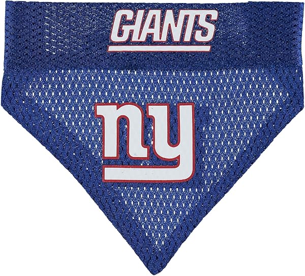 Pets First NFL Dog Bandana New York Giants