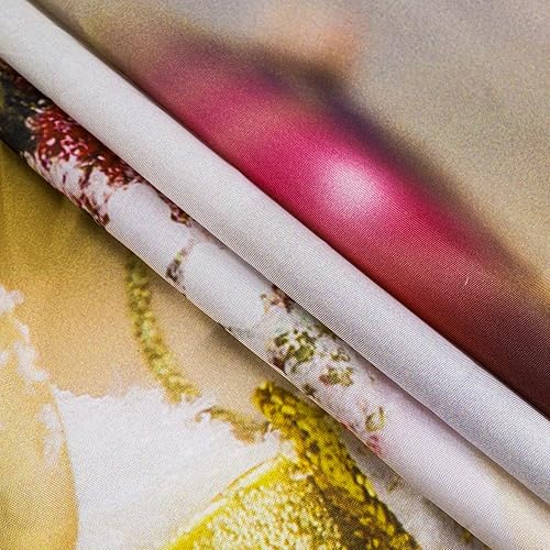 Miniatura 5 de LB Cortina de ducha con diseño de bola de Navidad roja, bonita cortina de ducha de muñeco de nieve, juego de cortina de ducha con tapete de baño y