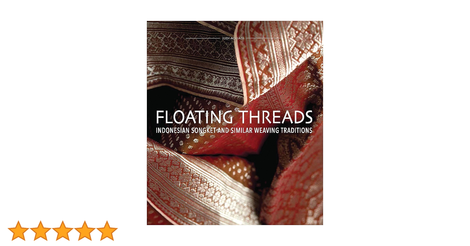 インドネシア　バティック布　本　FLOATING THREADS インドネシア バティック布 本 FLOATING THREADS インドネシア