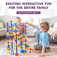 Vista 7 de Juguete translúcido Marble Genius, 85 piezas + 15 canicas de vidrio