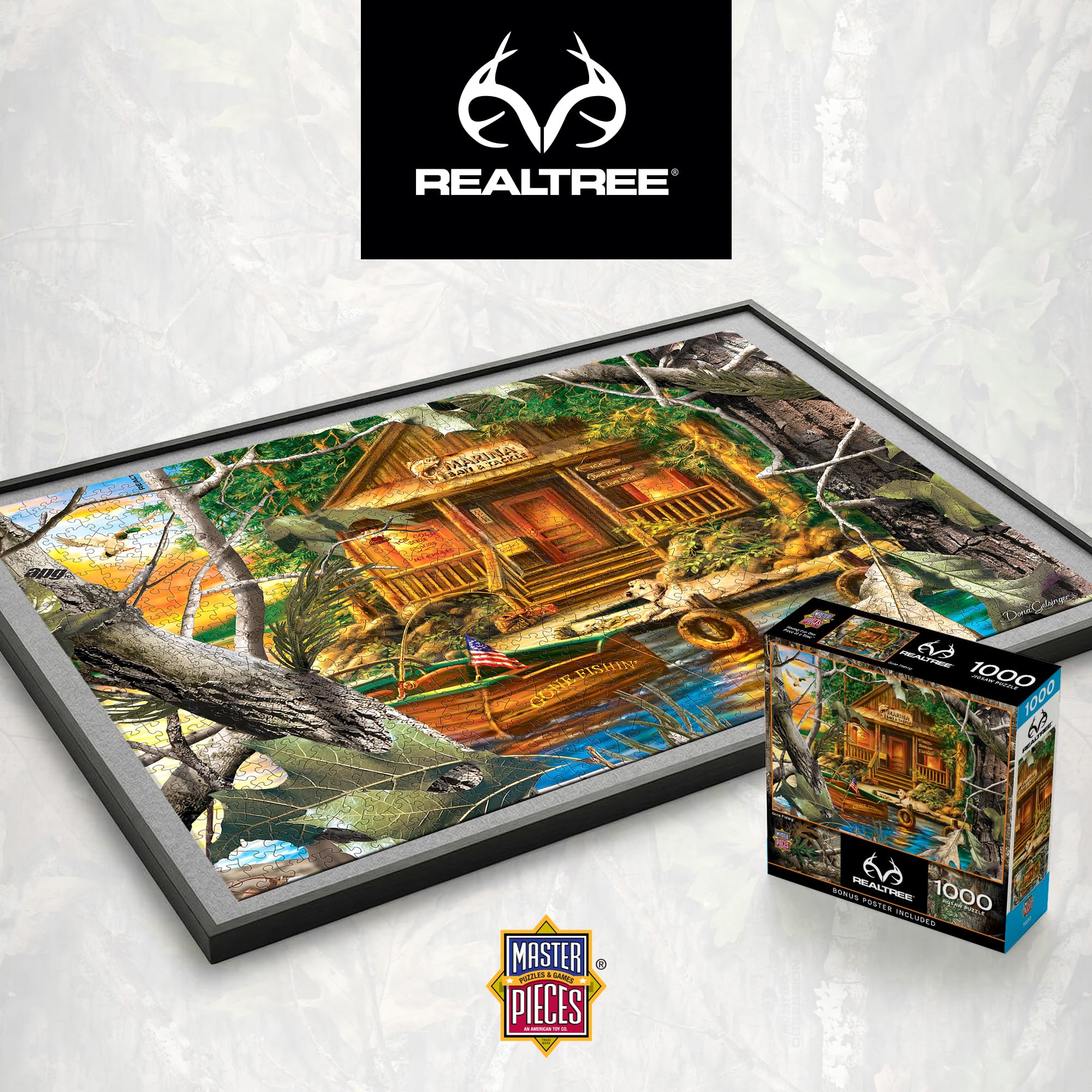 リアルマッコイズ　ジグソーパズル Amazon.com: MasterPieces 1000 Piece Jigsaw Puzzle For Adults
