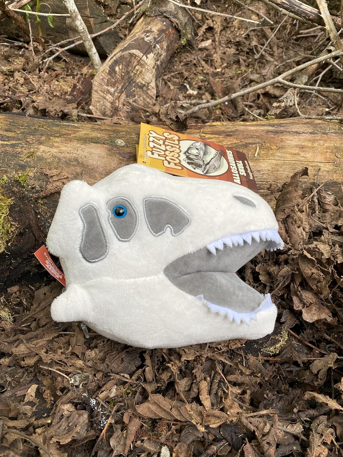 Fuzzy Fossils Allosaurus Plush, Allosaurus Dinosaur, Dinosaur Stuffed Animal, Stuffed Dinosaur Plush, Allosaurus Toy, Dinosaur Toys, Dinosaur Skull Decor, Dinosaur Pillow, Paleontologist Gifts