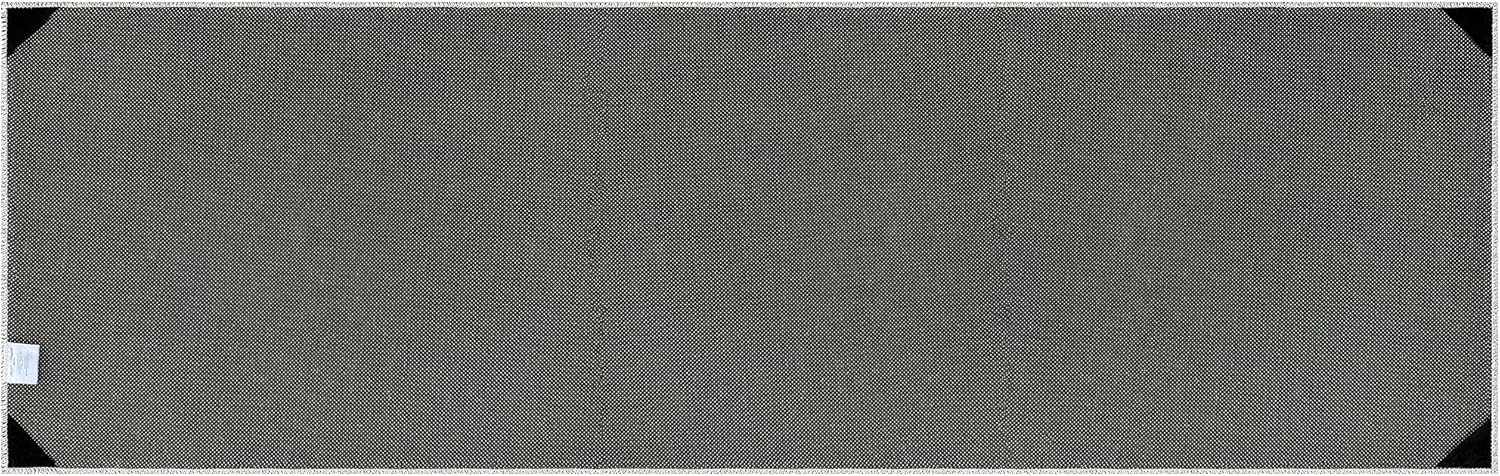 GelPro Nevermove Artisan Machine-Washable Chenille Textured Rug with GellyGrippers, 24" x 76" Kitchen, Khaki