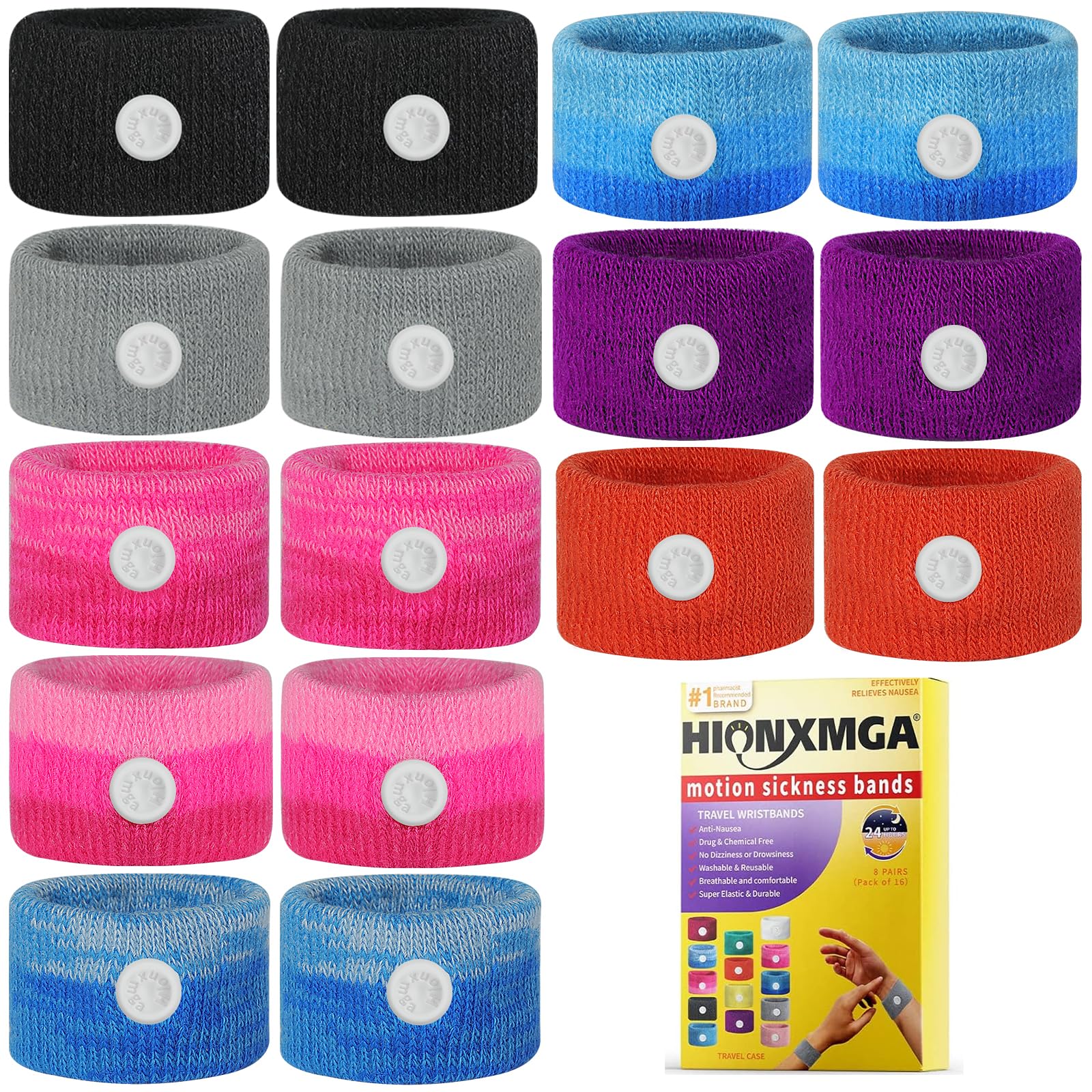 Motion Sickness Bands Anti Nausea Wristbands for Adult and Kids — Amazon image 7