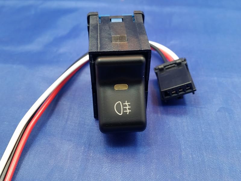 Interruptor tipo rocker para acessórios GCD com logotipo iluminado para Jeep TJ/LJ 1997 a 2006 – 1 unidade