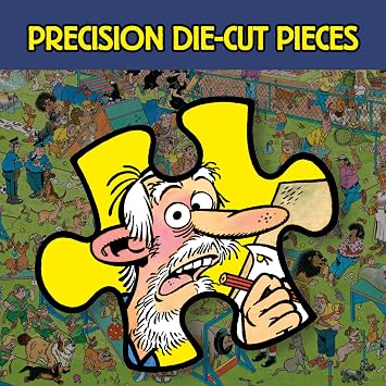 Jan Van Haasteren Dog Parkour - 1000 Piece Adults Jigsaw Puzzle