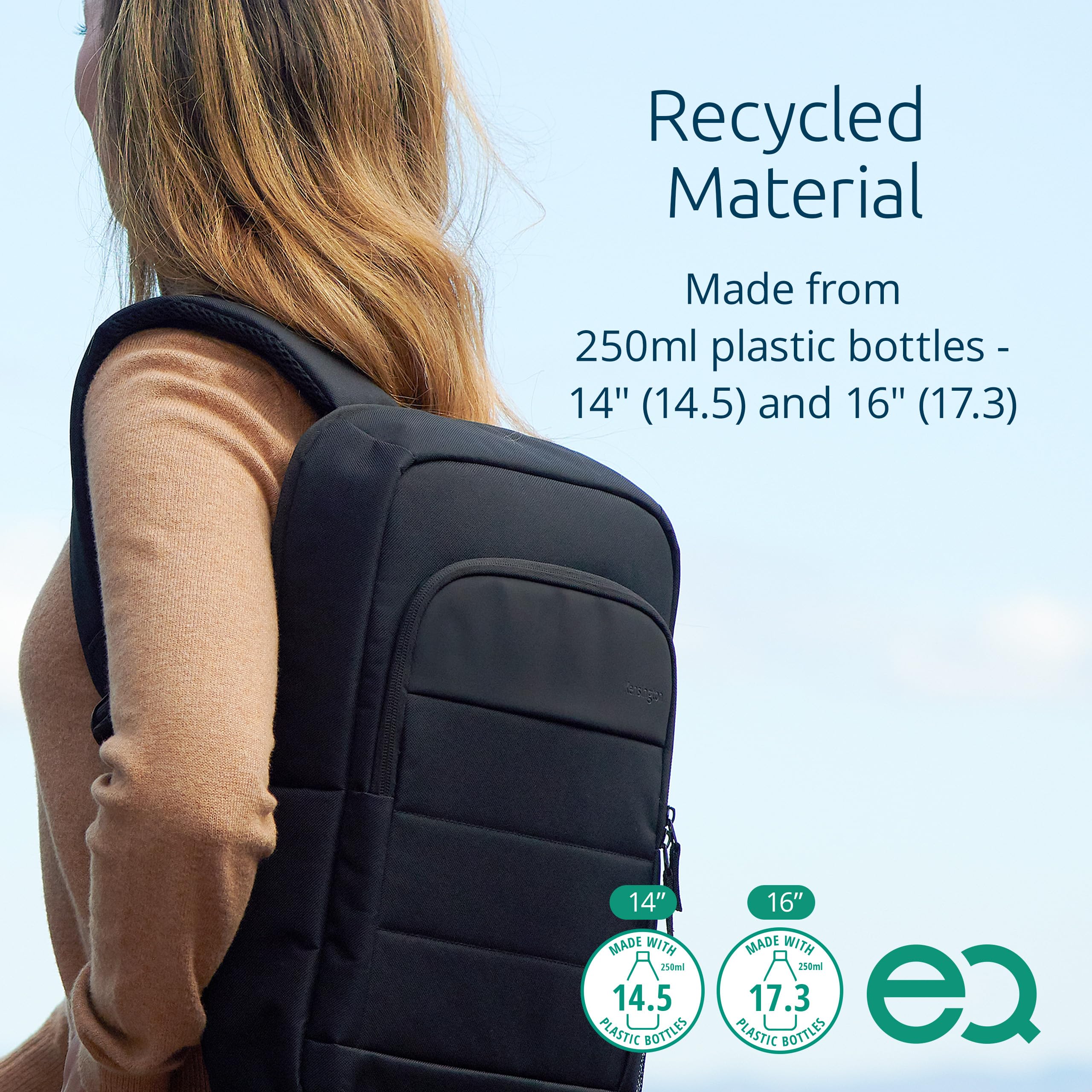 Kensington K60392WW – Mochila EQ 16” Poliéster Reciclado